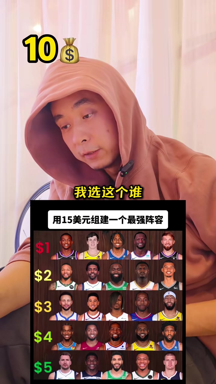段冉：15美元組建最強(qiáng)陣容，你會(huì)怎么選？