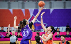 WCBA全明星賽，許晨妍、李夢高光表現(xiàn)，北區(qū)勝南區(qū)。
