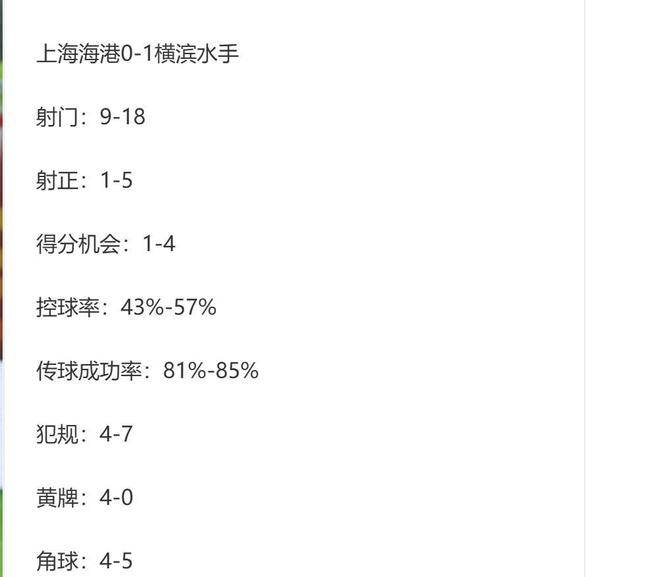 無計(jì)可施！主場兩戰(zhàn)皆敗，海港難敵橫濱水手之強(qiáng)。