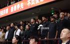 泰山隊(duì)外援觀戰(zhàn)，山東高速男籃主場(chǎng)大勝?gòu)V州98-77。