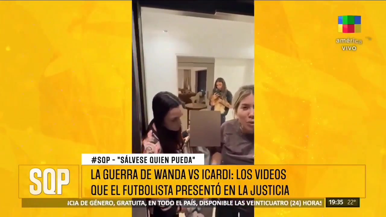 旺達(dá)和伊卡爾迪搶女兒畫面曝光！旺達(dá)試圖將孩子拽過(guò)來(lái)