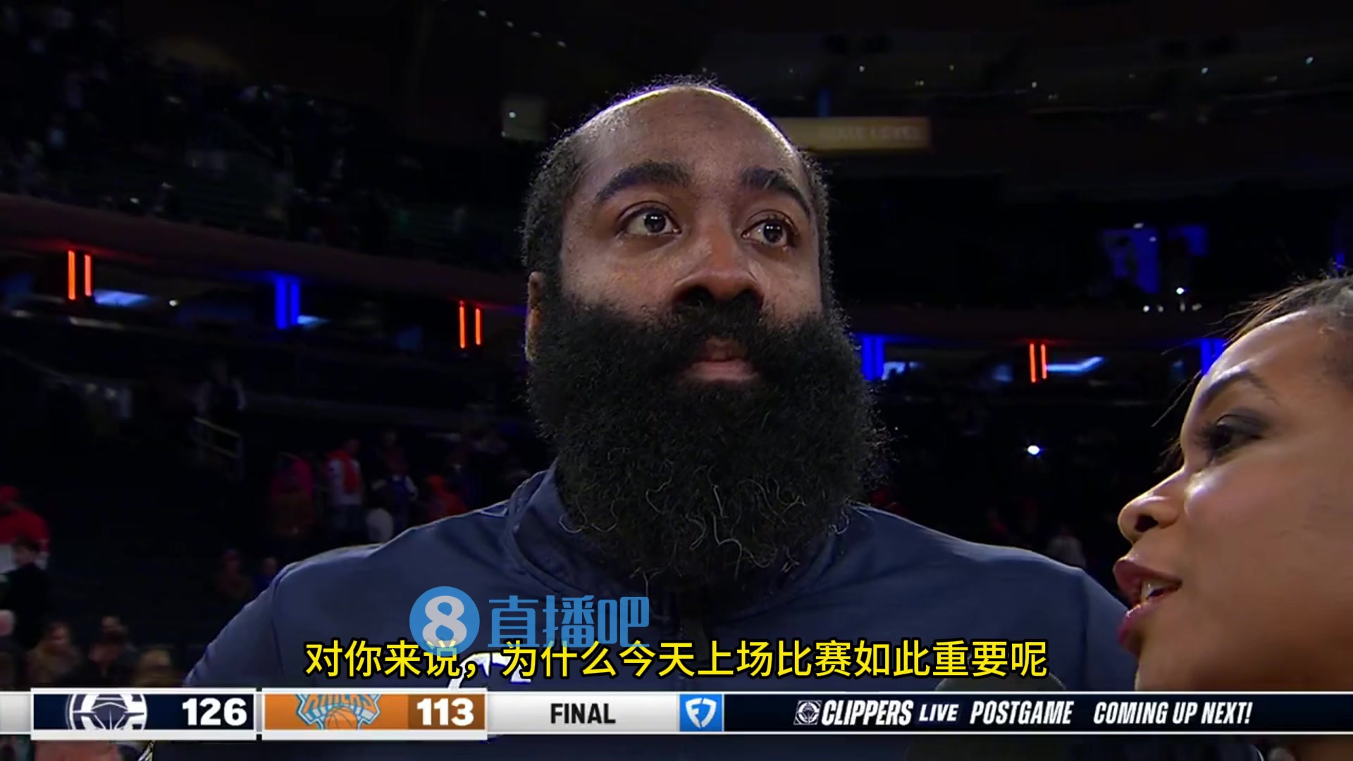 登哥勞模！哈登：除非我受傷非常非常嚴(yán)重，我才會不打！