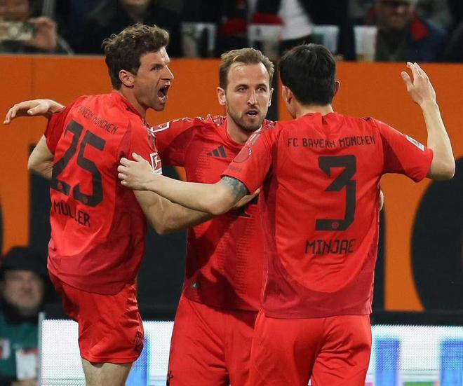 拜仁3-1逆轉，領先藥廠9分！凱恩雙冠王有望。