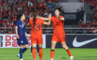 中國女足5-1大勝泰國，00后戴帽奪冠！