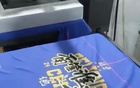 媒體人秀T恤，北京男籃加油！霸氣助威！