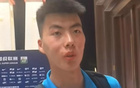 張振陽全力壓國安中衛(wèi)，珍惜上場時間