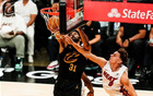 米神鐵打，替補暴走，騎士大勝熱火，3-0奪賽點！