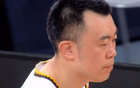 廣廈G2勝遼寧，韓黑楊無(wú)表情，布朗淡定，王博顯強(qiáng)勢(shì)。