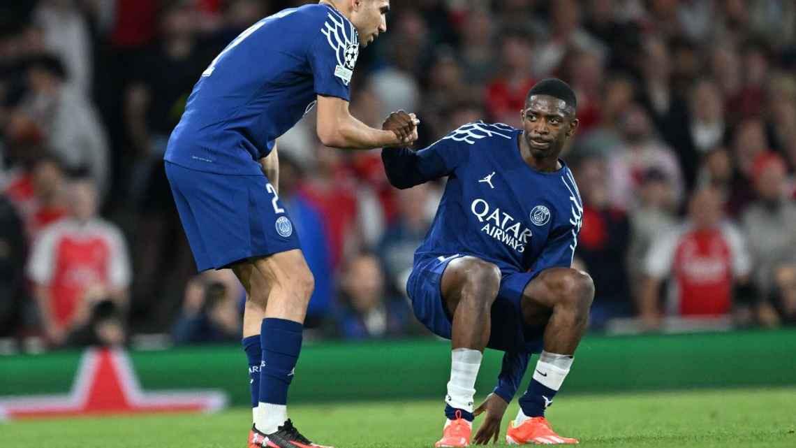 ESPN：登貝萊持樂觀態(tài)度，認為自己能趕上次回合對陣阿森納