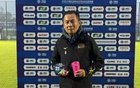 中冠聯(lián)賽老將朱駿，58歲仍破門得分，狀態(tài)佳，心情好。