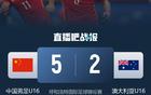 國少大勝澳U16，兩勝一平奪冠，謝晉傳射，五人進球。