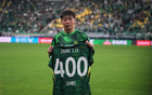 大TIFO、紀(jì)念球衣、張稀哲進(jìn)球，完美安排。