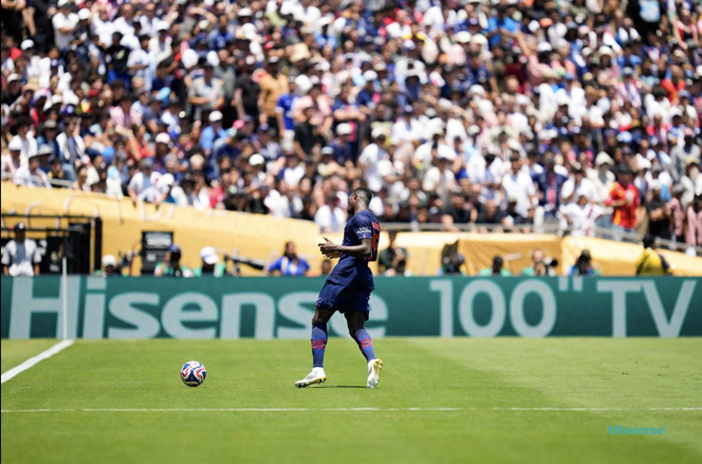 世俱杯：沖擊五冠王！巴黎4-0大勝十人馬競(jìng)，韓國(guó)球員李剛?cè)蔬M(jìn)球