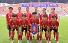 廣東U18女足晉級八強，十五運會晉級賽勝出。
