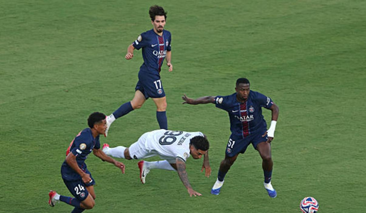 0-1！世俱杯爆大冷門，大巴黎不敵博塔弗戈，新科歐冠冠軍首敗