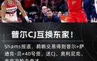 交易評級：奇才騰出空間A-，鵜鶘送CJ換普爾，費解C+。