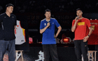 付政浩：姚明11號因葉莉，易建聯(lián)雄鹿9號。