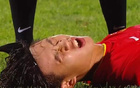 亞洲強(qiáng)隊(duì)對(duì)決！中國(guó)U16與日本平局，球員英勇?lián)跚蛘鸷橙诵模? title=