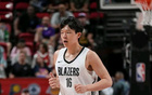 楊瀚森NBA夏聯(lián)閃耀，開拓者半場領(lǐng)先