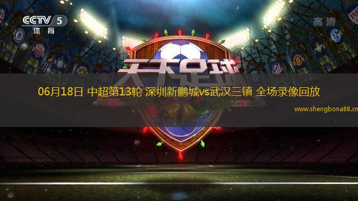 06月18日 中超第13輪 深圳新鵬城vs武漢三鎮(zhèn) 全場(chǎng)錄像回放