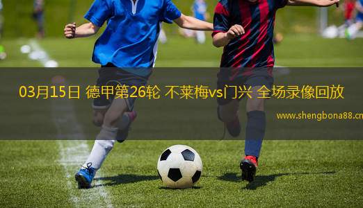 03月15日 德甲第26輪 不萊梅vs門興 全場錄像回放